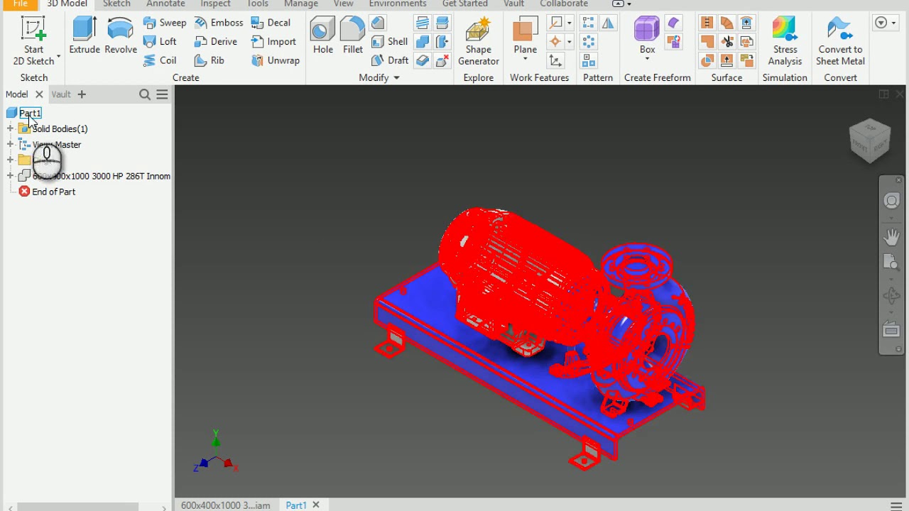 Authoring equipment assembly to Content Center