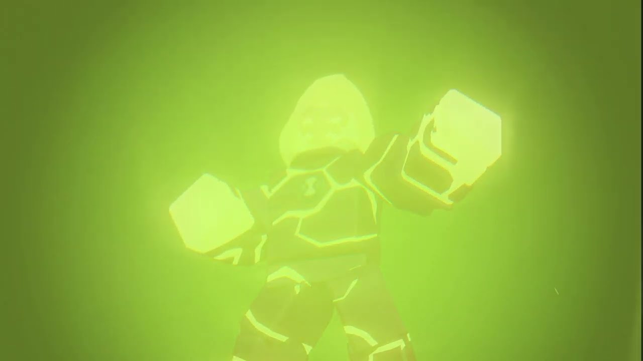Classic Heatblast Transformation (Roblox BEN 10) / Animated in Blender (3D)