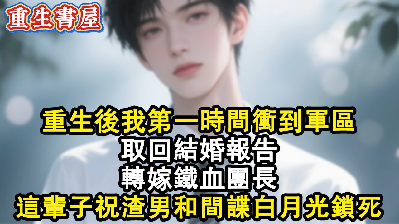 【重生爽文】重生後我第一時間衝到軍區取回結婚報告，轉嫁鐵血團長，這輩子祝渣男和間諜白月光鎖死#小說 #重生 #情感 #復仇 #爽文 #小说推荐 #小说推文 #完结文 #完結 #完結文 #重生小說