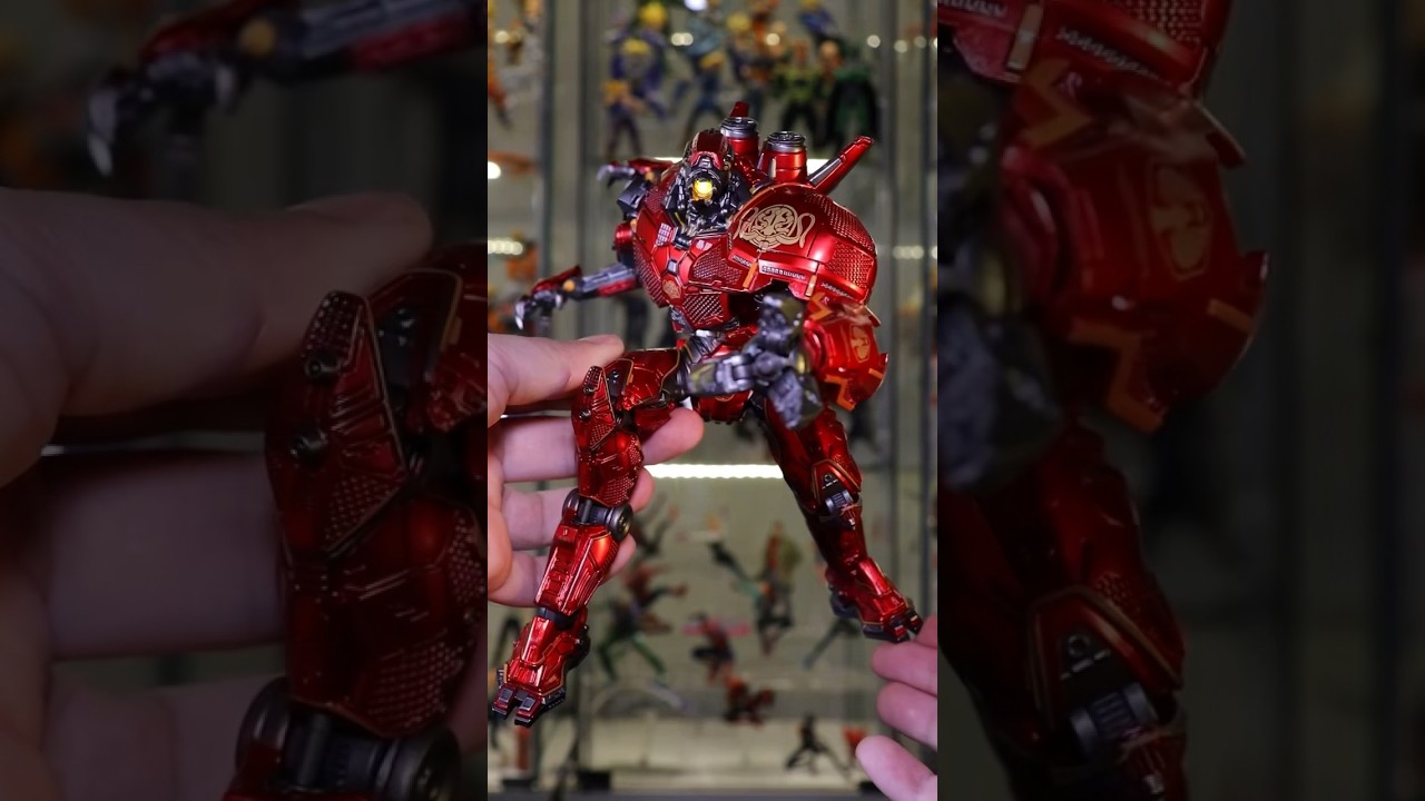LING JIHUN Crimson Typhoon Pacific Rim unboxing #pacificrim #crimsontyphoon #figurascoleccionables