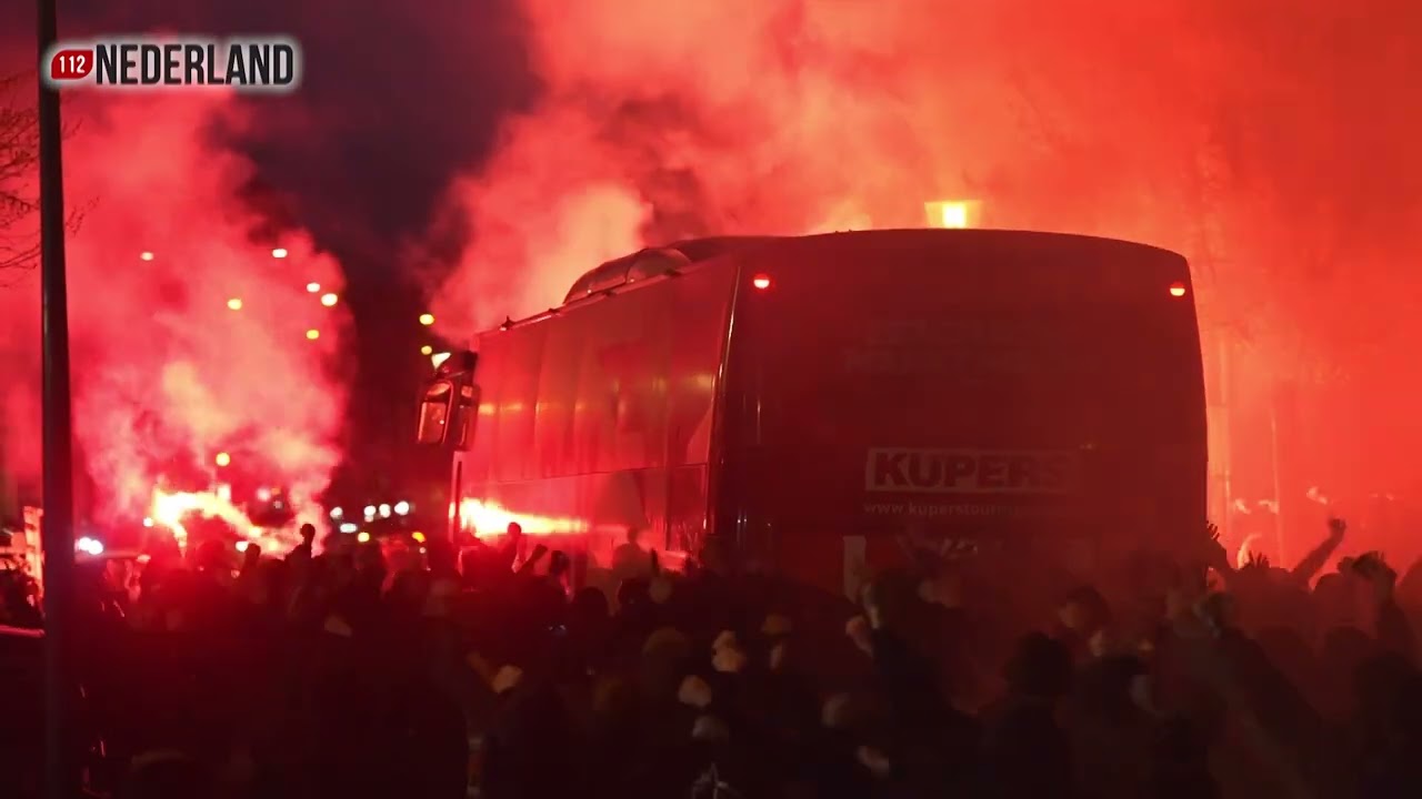 Antisemitische spreekkoren overschaduwen onthaal voor PSV