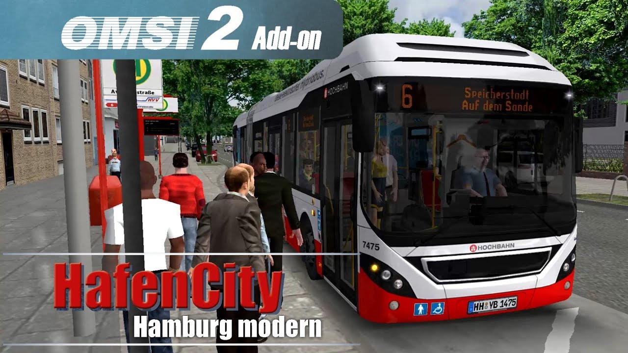 OMSI 2 Hamburg Hafencity | Mit der Metrobuslinie 6 zur Speicherstadt ☆ Let's Play OMSI 2 #559