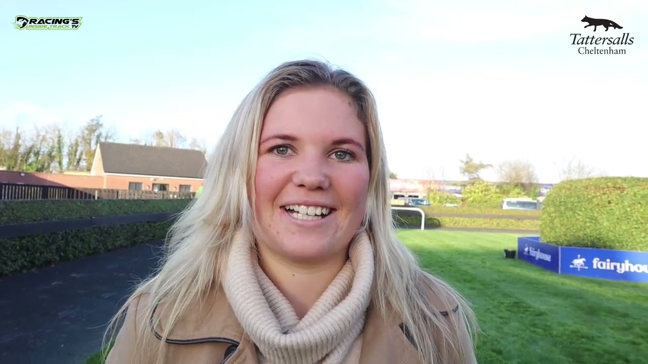 Olive Nicholls made her first trip to Ireland to ride in the amateur challenge race at Fairyhouse