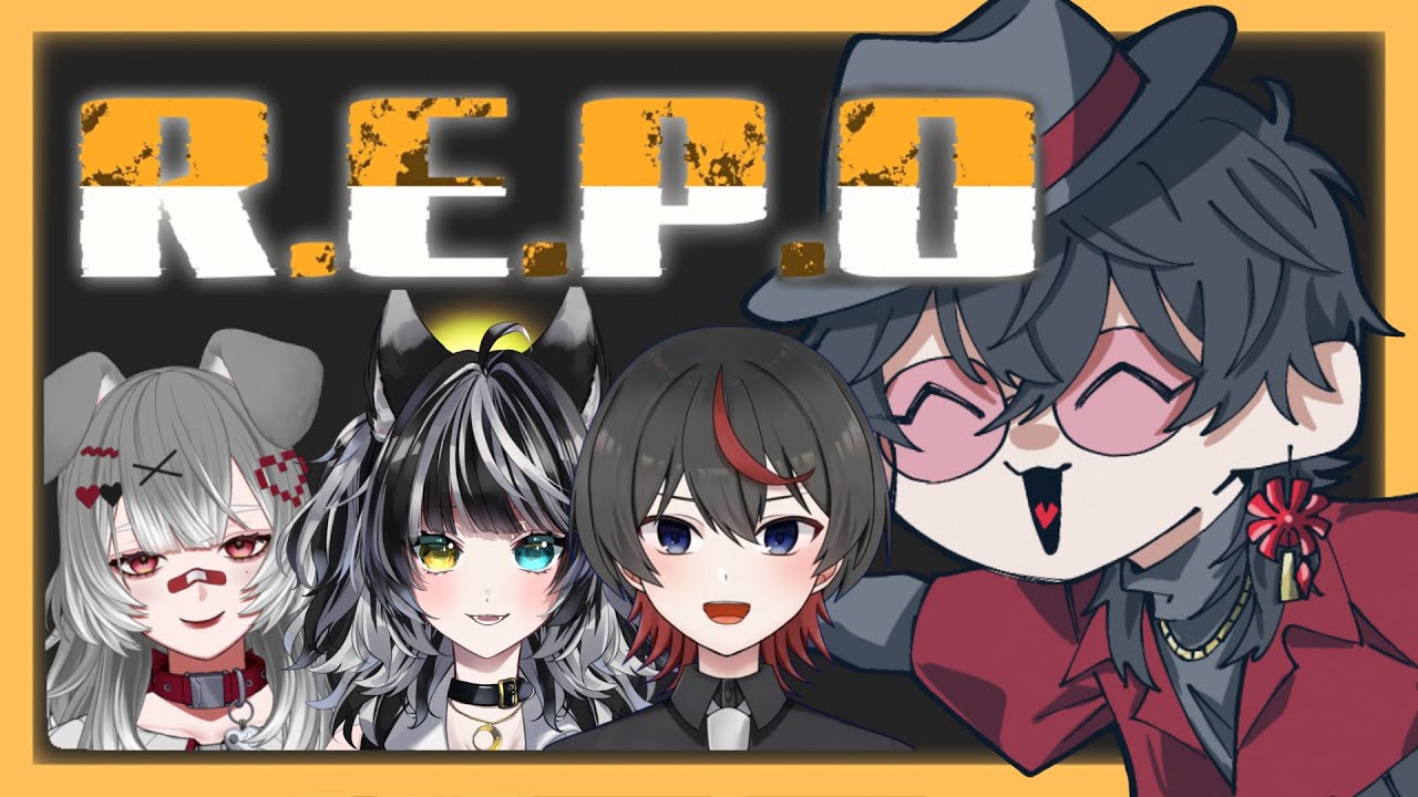 【 #REPO コラボ】やるの久しぶりすぎて不安がすごいREPOコラボ【かさね視点】