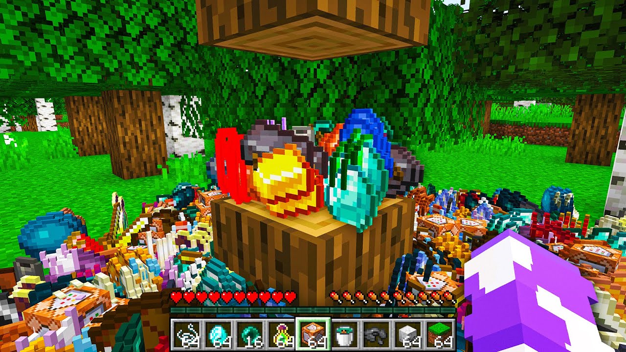 TODOS OS DROPS SÃO ALEATÓRIOS NO MINECRAFT
