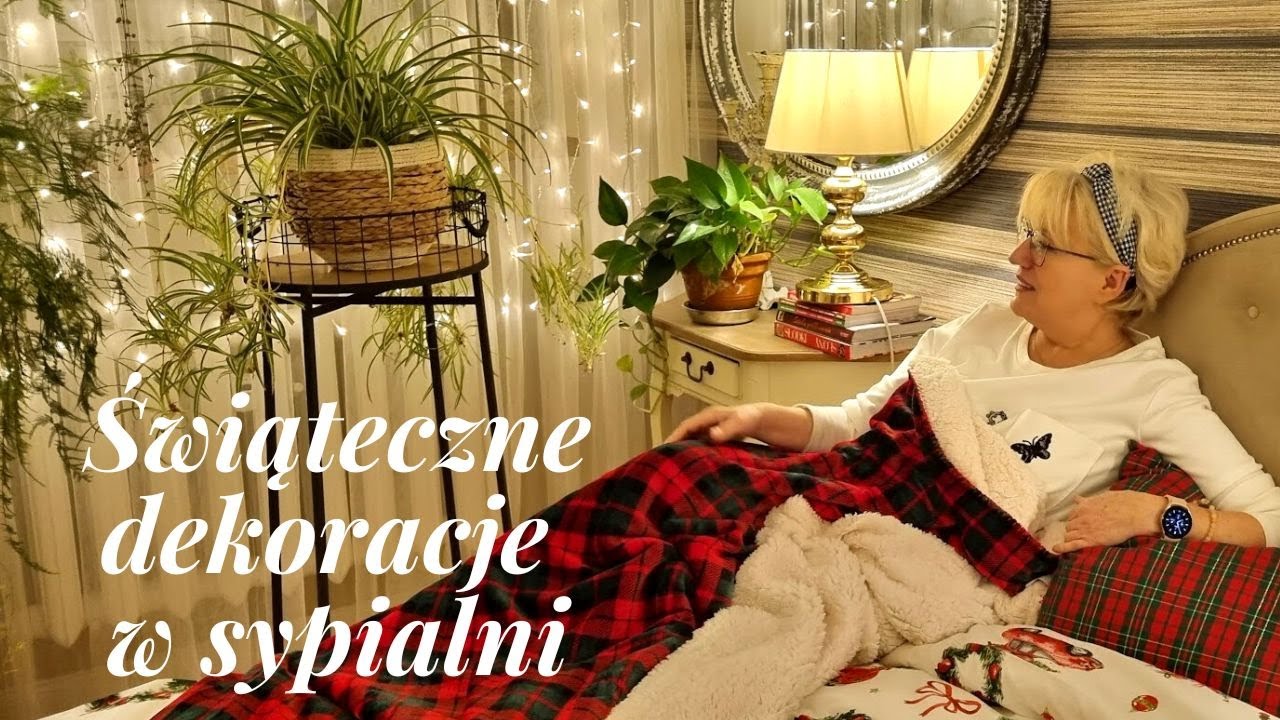 DEKORACJE W SYPIALNI /// KURTYNA LEDOWA NA OKNO///ŚWIĄTECZNA POŚCIEL. [359]