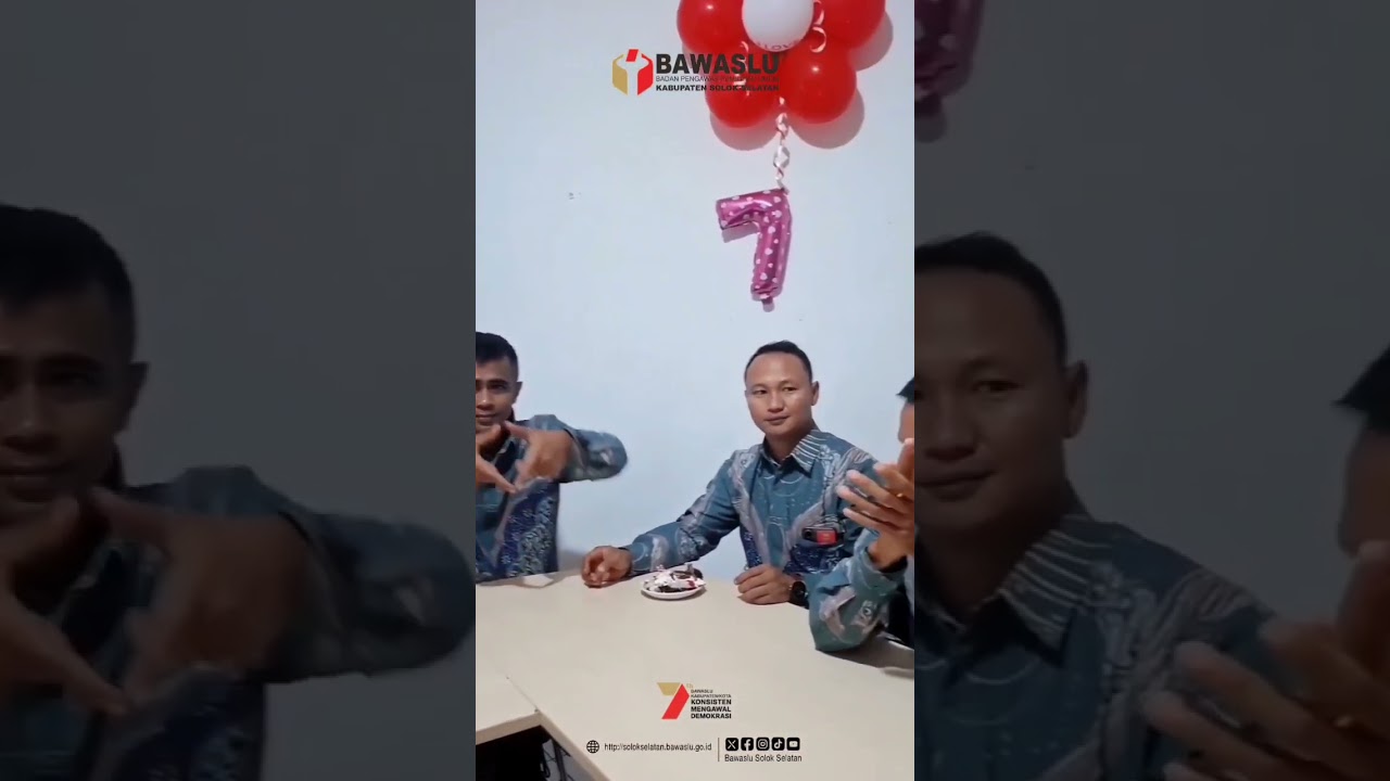 Tasyakuran HUT Bawaslu Kabupaten/Kota ke 7 Tahun 