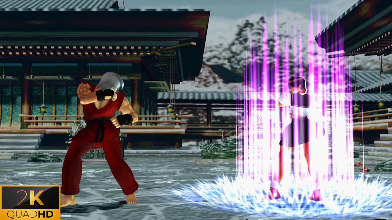 Street Fighter EX3 - Violent Ken, Dark/Sunburned Sakura, (jumpsuit) Chun-Li【Mod】