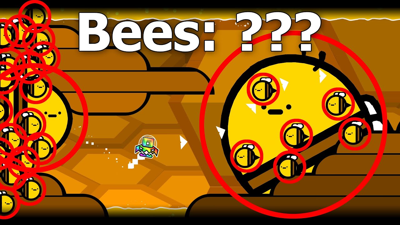 B with Bees counter — Geometry Dash