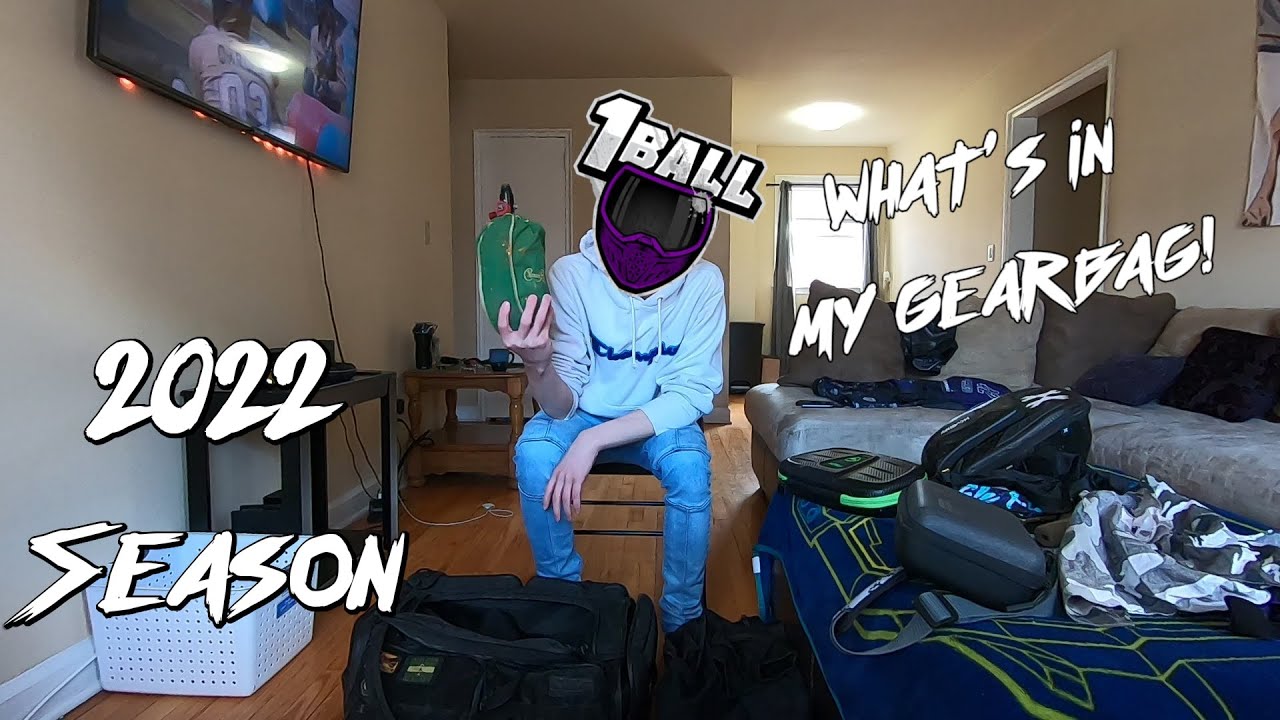 My 2022 Paintball Gearbag!