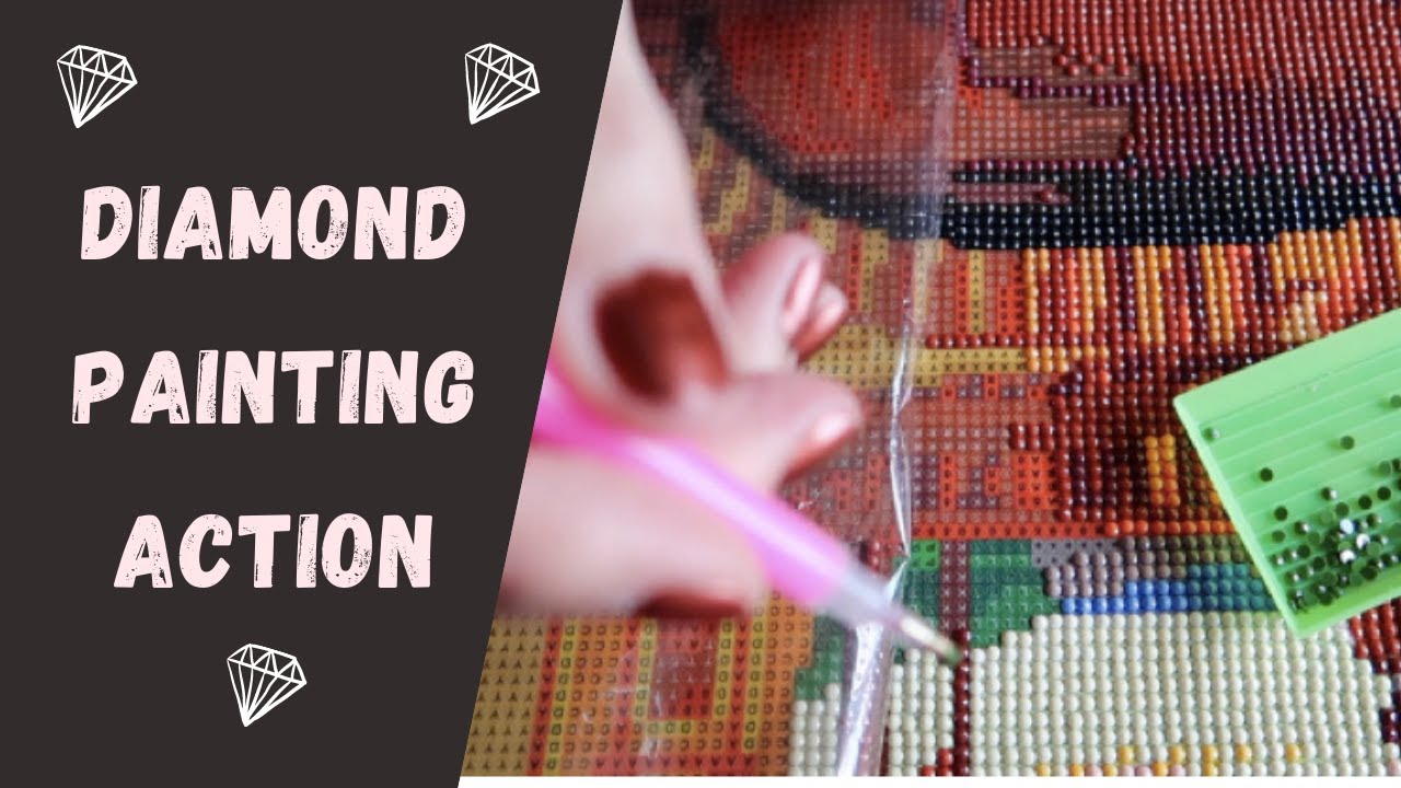 Diamond Painting Action ensemble