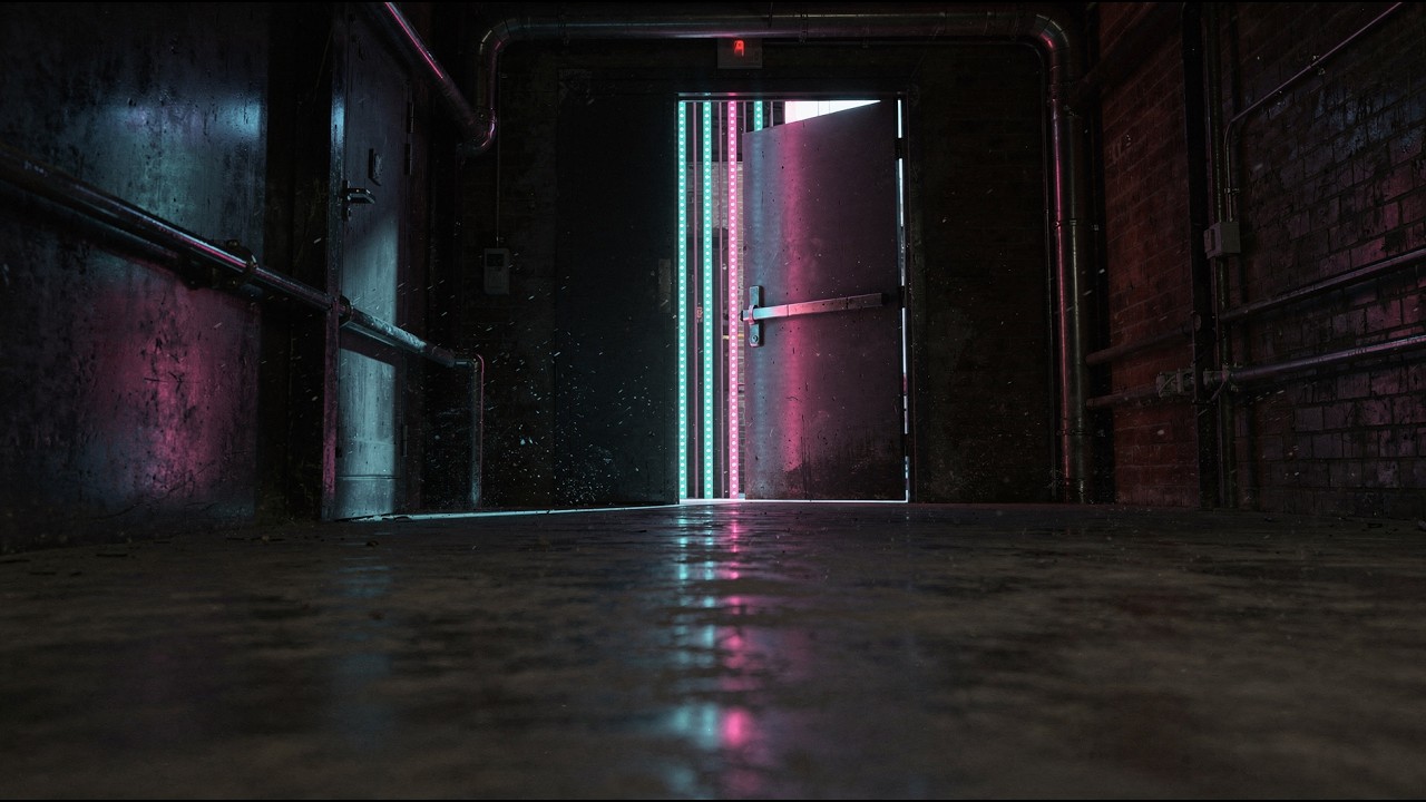 Deep House open door robot car