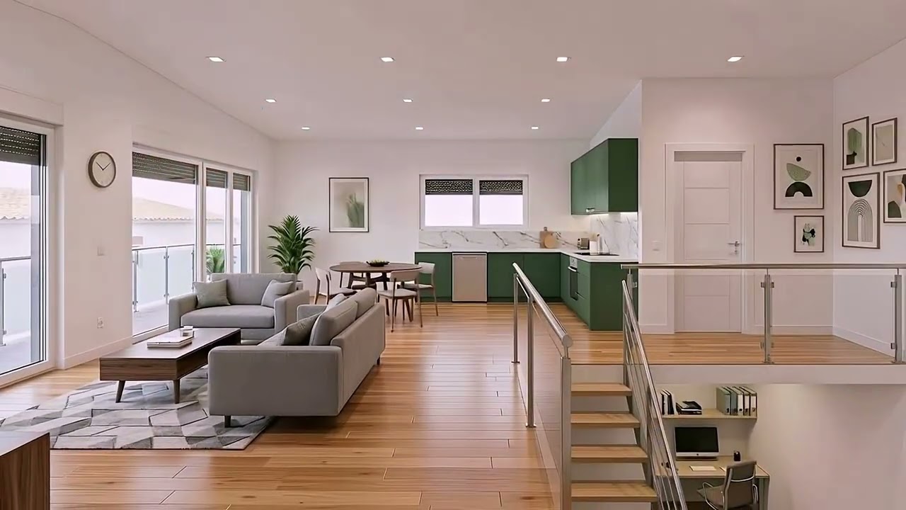 Moradia moderna em fase de construção entre Maiorga e Coz-Alcobaça