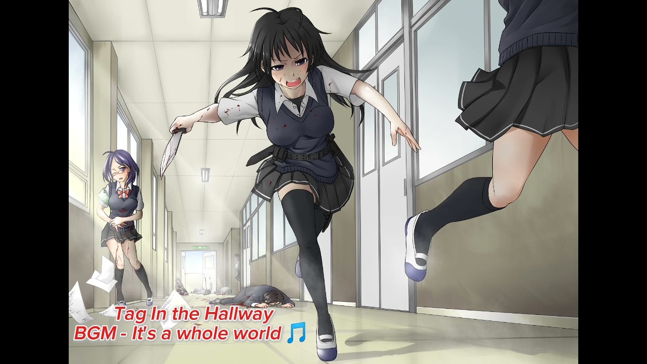 Tag In the Hallway [rouka de onigoko] BGM - Main menu