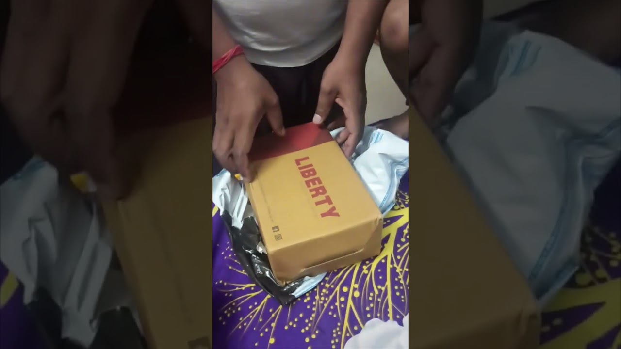 Unboxing liberty shoe 