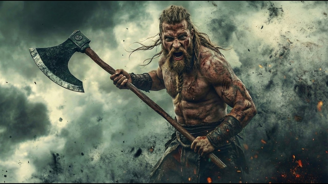 SHIELD BREAKER - Berserker War Drums | Viking Workout Music