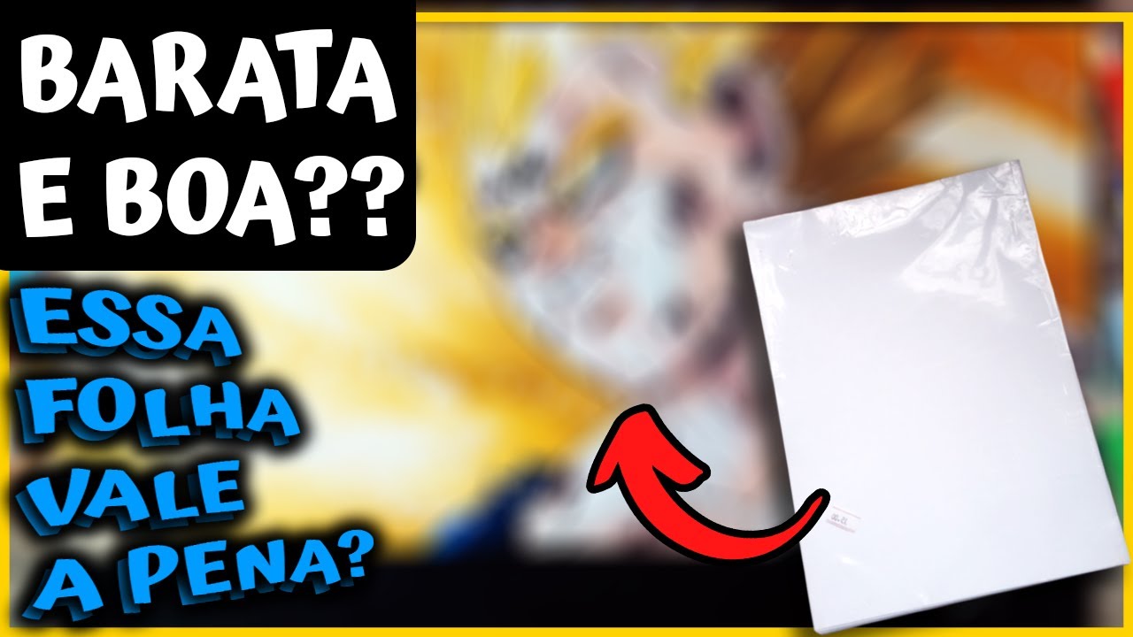 Folha Para Desenho BARATA VALE A PENA? Veja Esse TESTE ✍
