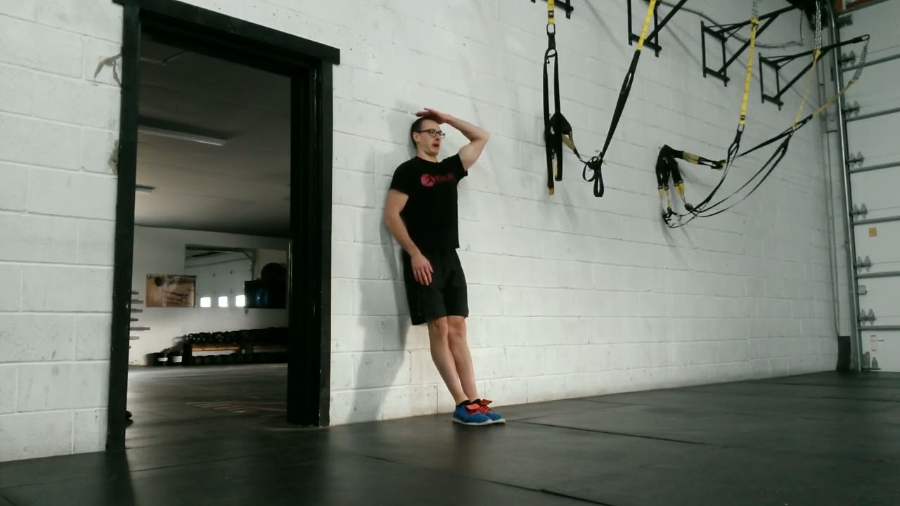 Back To Wall Toe Raise Tutorial