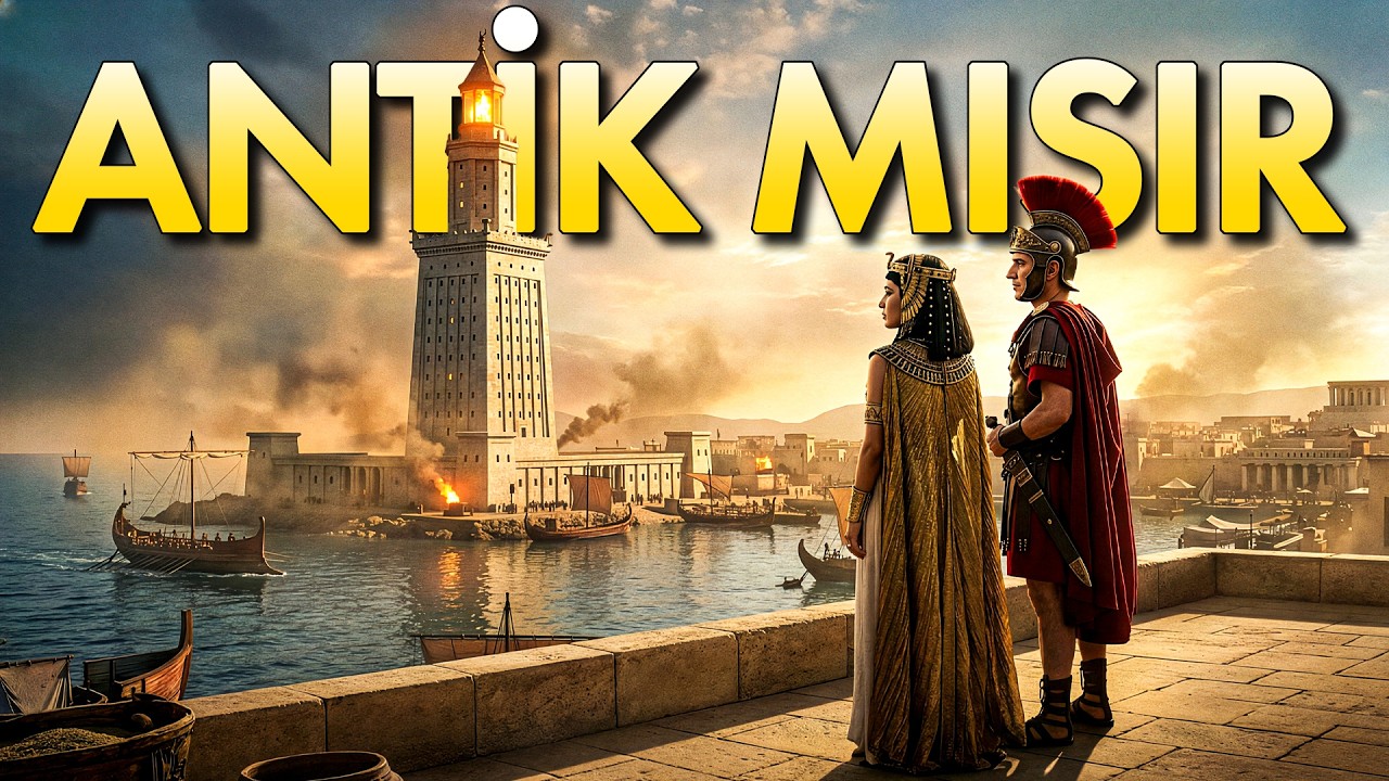 Kraliçe Kleopatra Jül Sezar ile Evlendi mi? Mısır'ın Sonu - ANTİK MISIR TARİHİ 3 (M.Ö. 1069 - 30)