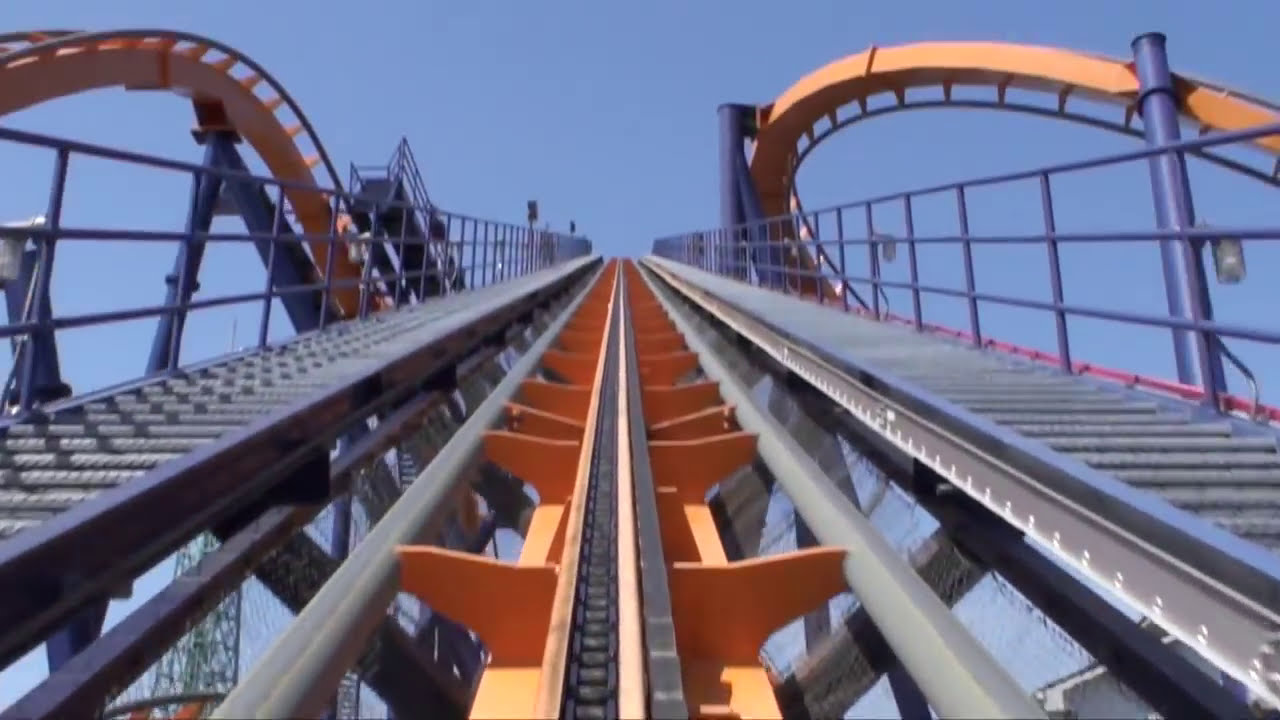 Dominator POV - Kings Dominion Floorless Roller Coaster