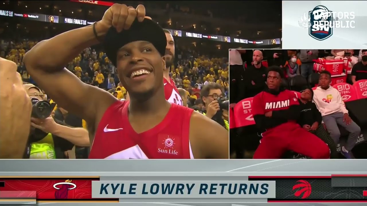 Welcome Home Kyle | Kyle Lowry Tribute Video & Introduction | Raptors vs. Heat | April 3, 2022