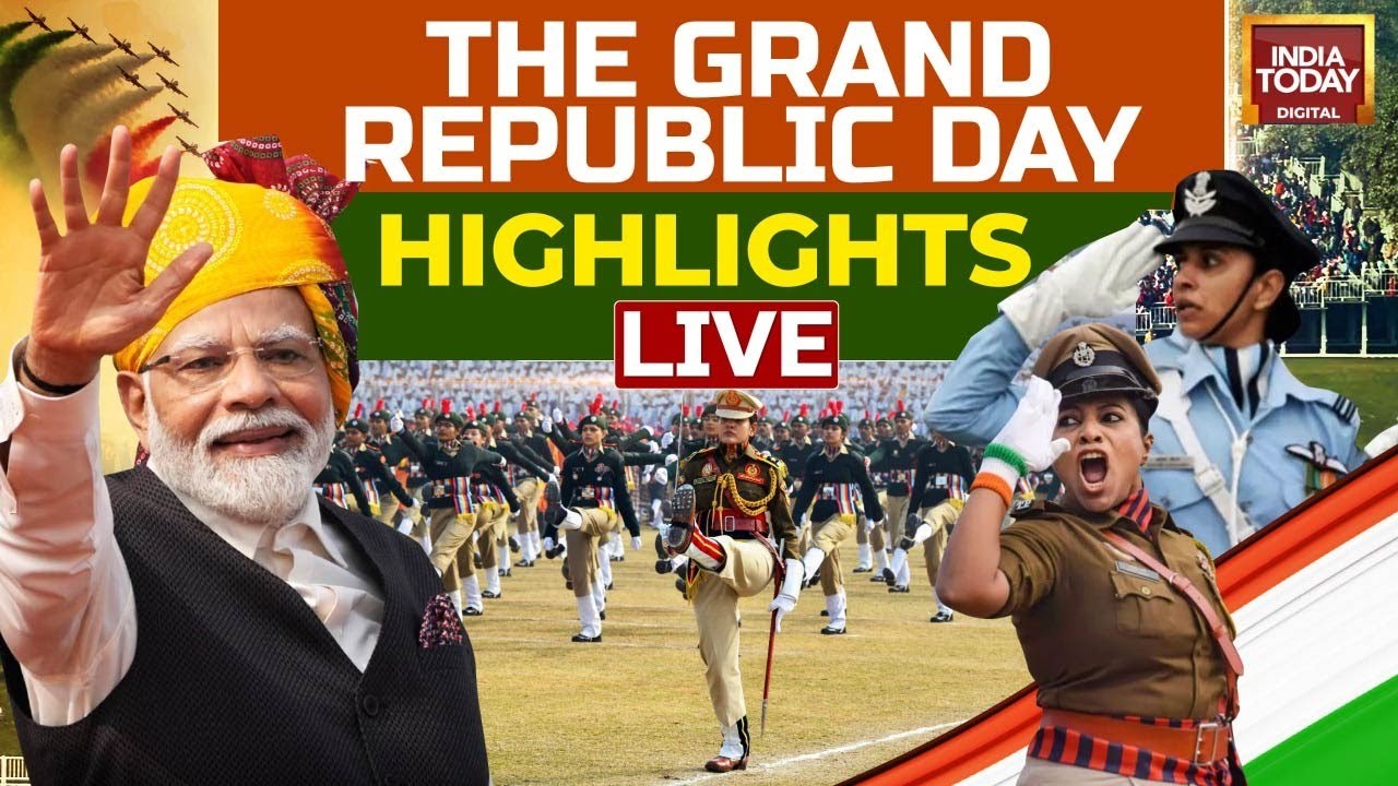 Republic Day 2024 Highlights LIVE: India's 75th Republic Day Parade LIVE | Republic Day Parade LIVE