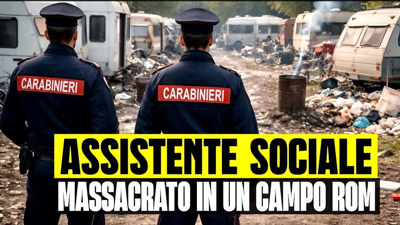 ULTIM'ORA ASSISTENTE SOCIALE MASSACRATO A BASTONATE IN UN CAMPO ROM DURANTE I CONTROLLI - NAPOLI