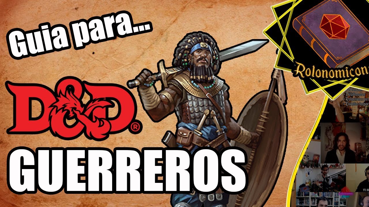 GUIA PARA GUERREROS (Fighter)│Clases de Dungeons & Dragons 5ta Edicion