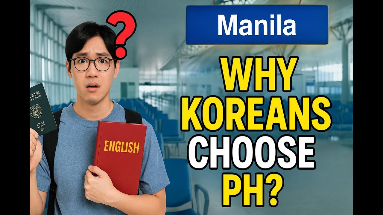 Почему тысячи корейцев изучают английский на Филиппинах?! 🇰🇷✈️🇵🇭 (Не то, что вы думаете!)