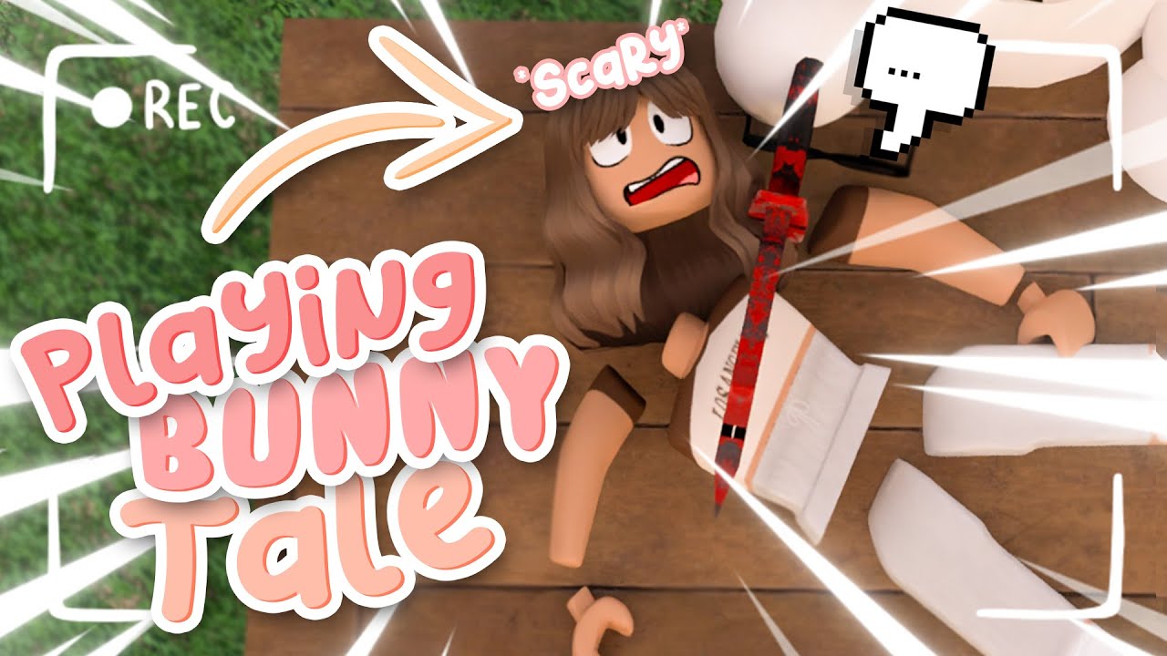 PLAYING BUNNYTALE! *CUTE BUT...* || glowiiq 🐰💔 ɞ