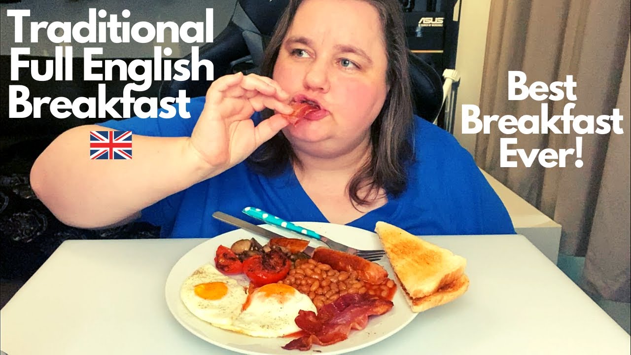 Traditional Full English Breakfast MUKBANG | EAT WITH ME