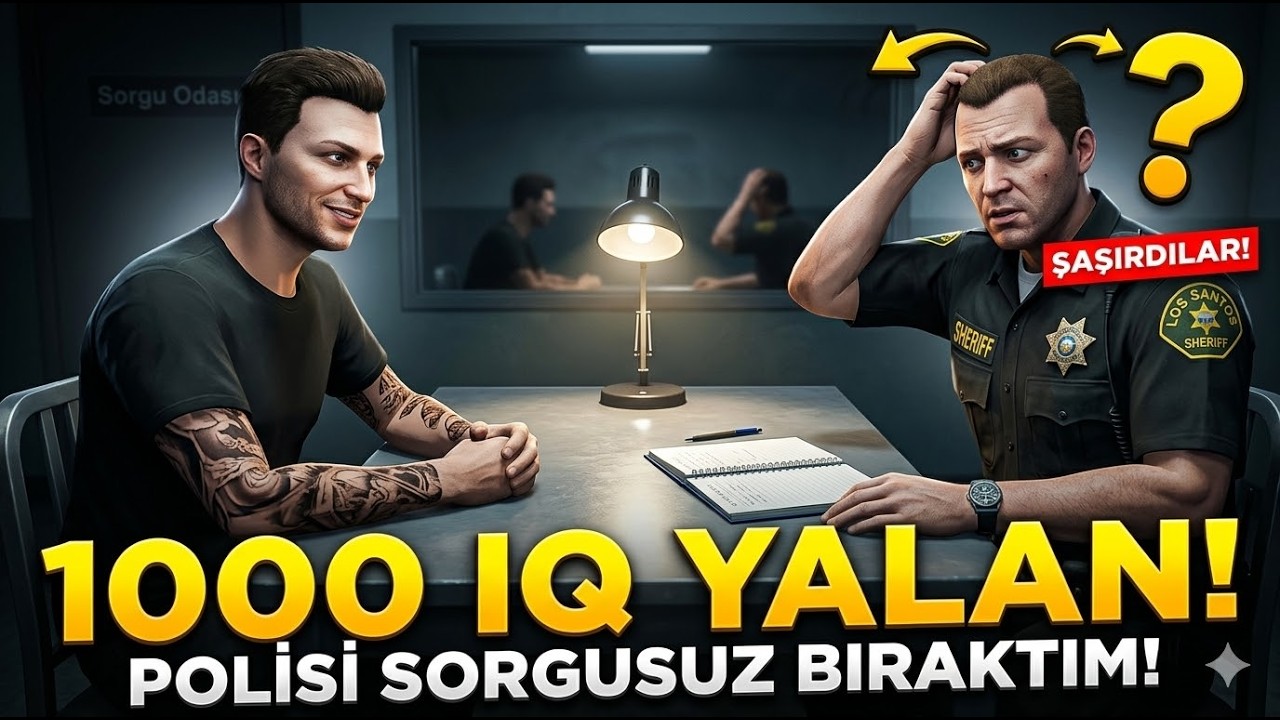 FİVEM KOMİK ANLAR! PD KANDIRIP SERBEST BIRAKILDIM