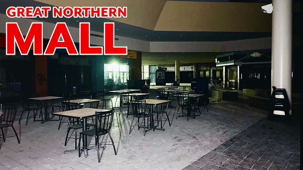 Abandoned Great Northern Mall: Some Stores Still Open?!
