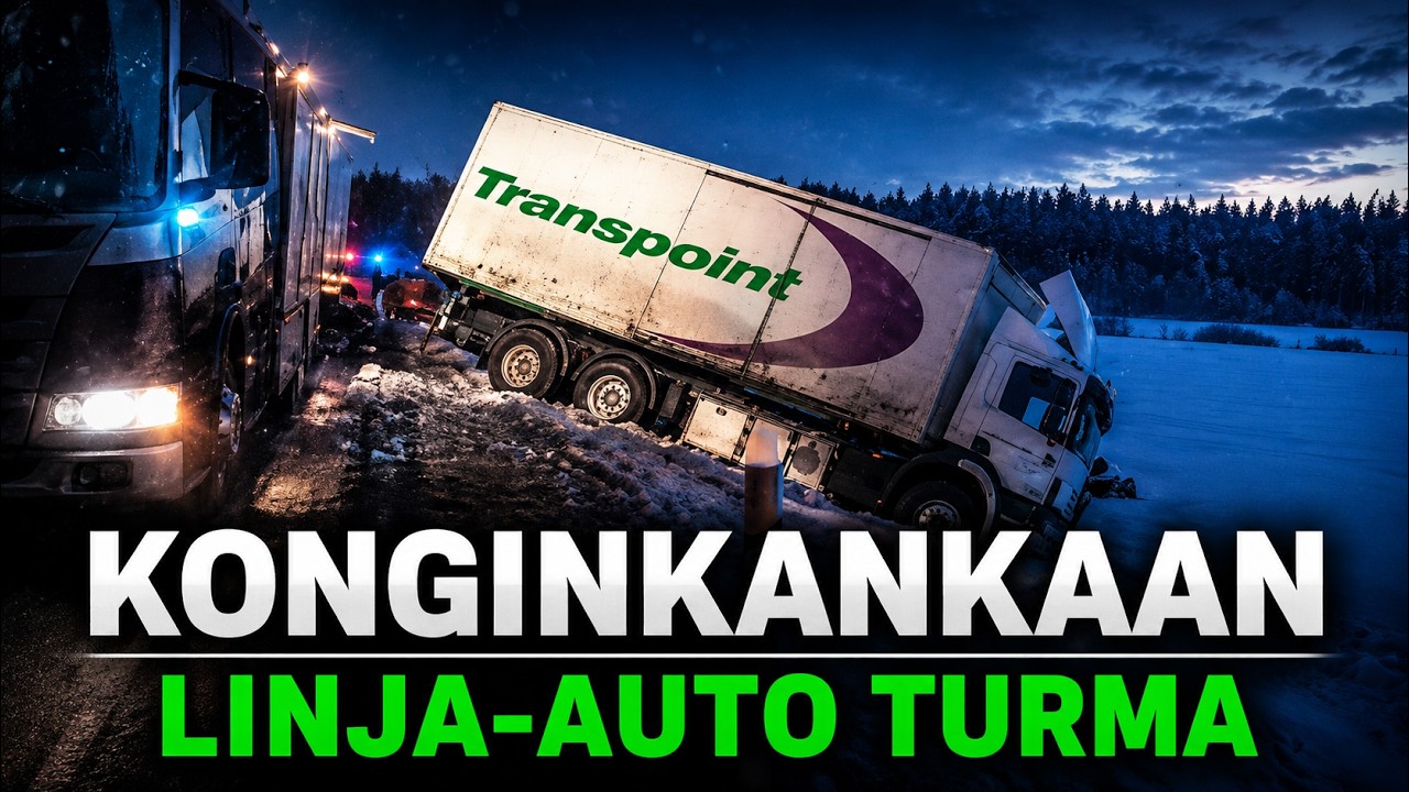 Konginkankaan linja-autoturma | Järkyttävä onnettomuus Äänekoskella