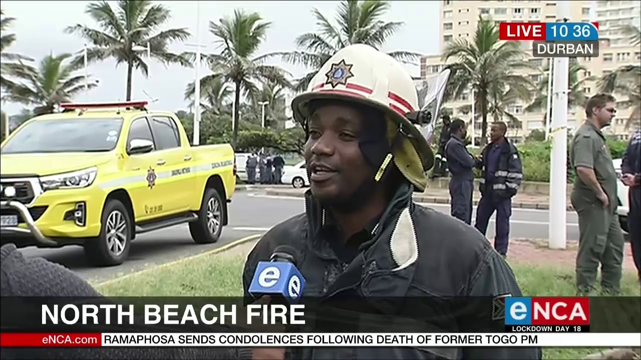 Durban | North Beach fire
