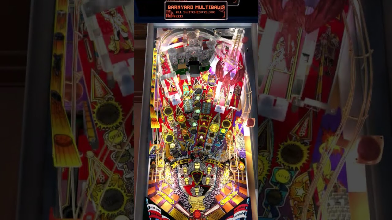 The Pinball Arcade for Nintendo Switch: Delisted Medieval Madness - Barnyard Multiball Achievement