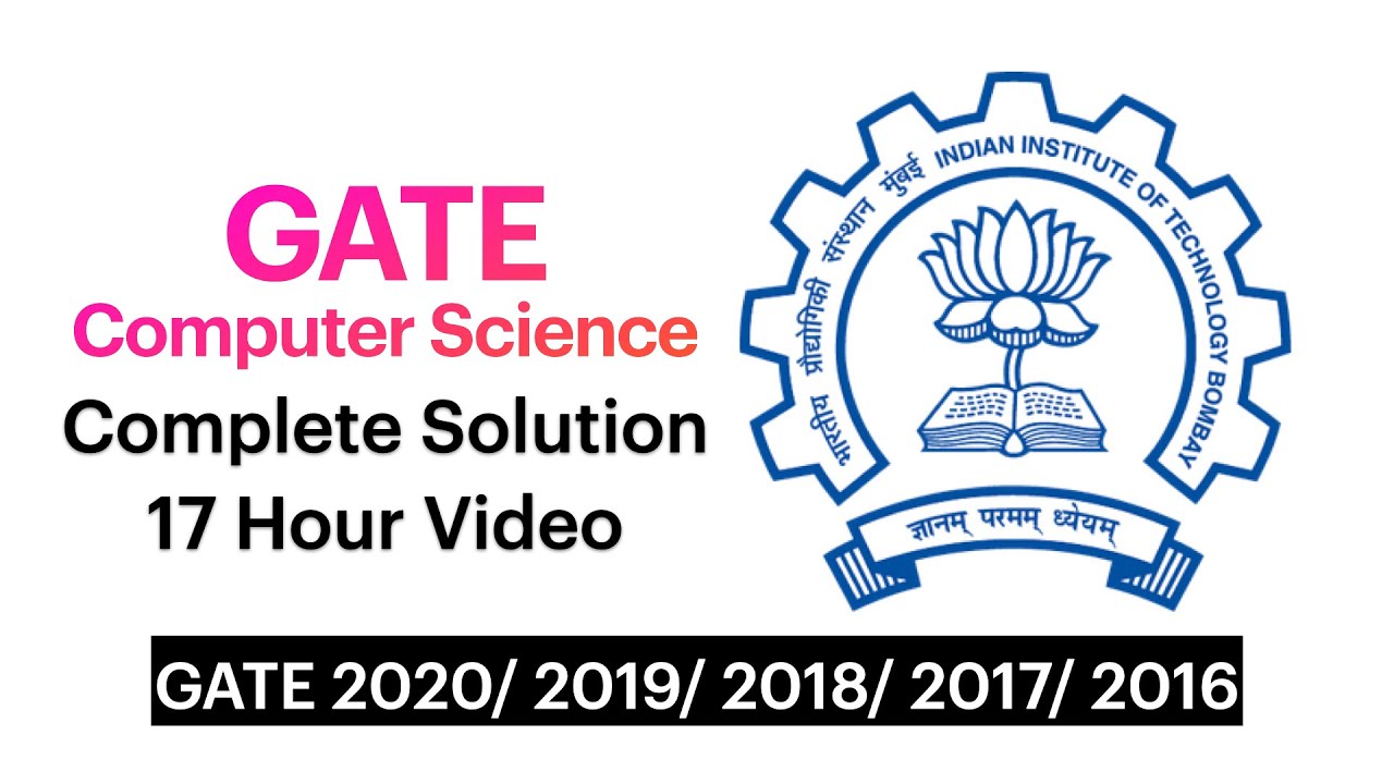 GATE Computer Science last 5 Year Exam Solution keys