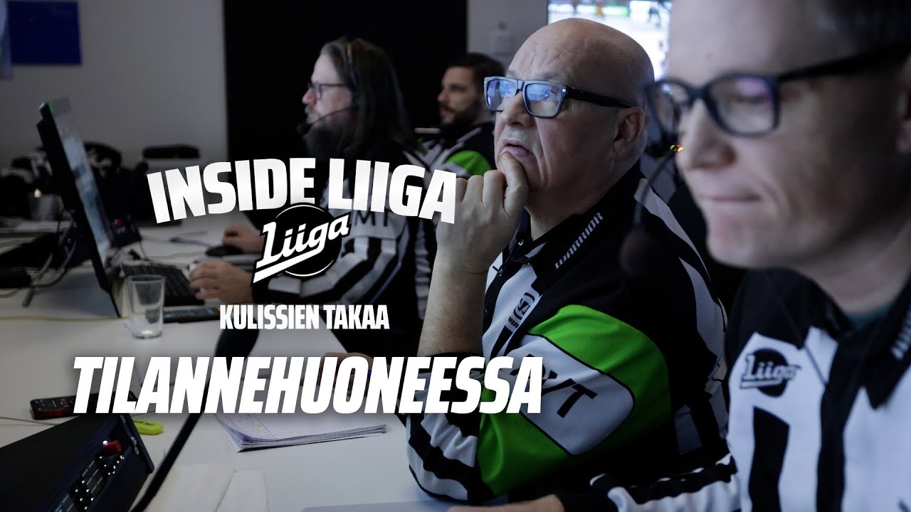 Inside Liiga // Mitä tapahtuu Liigan tilannehuoneessa?