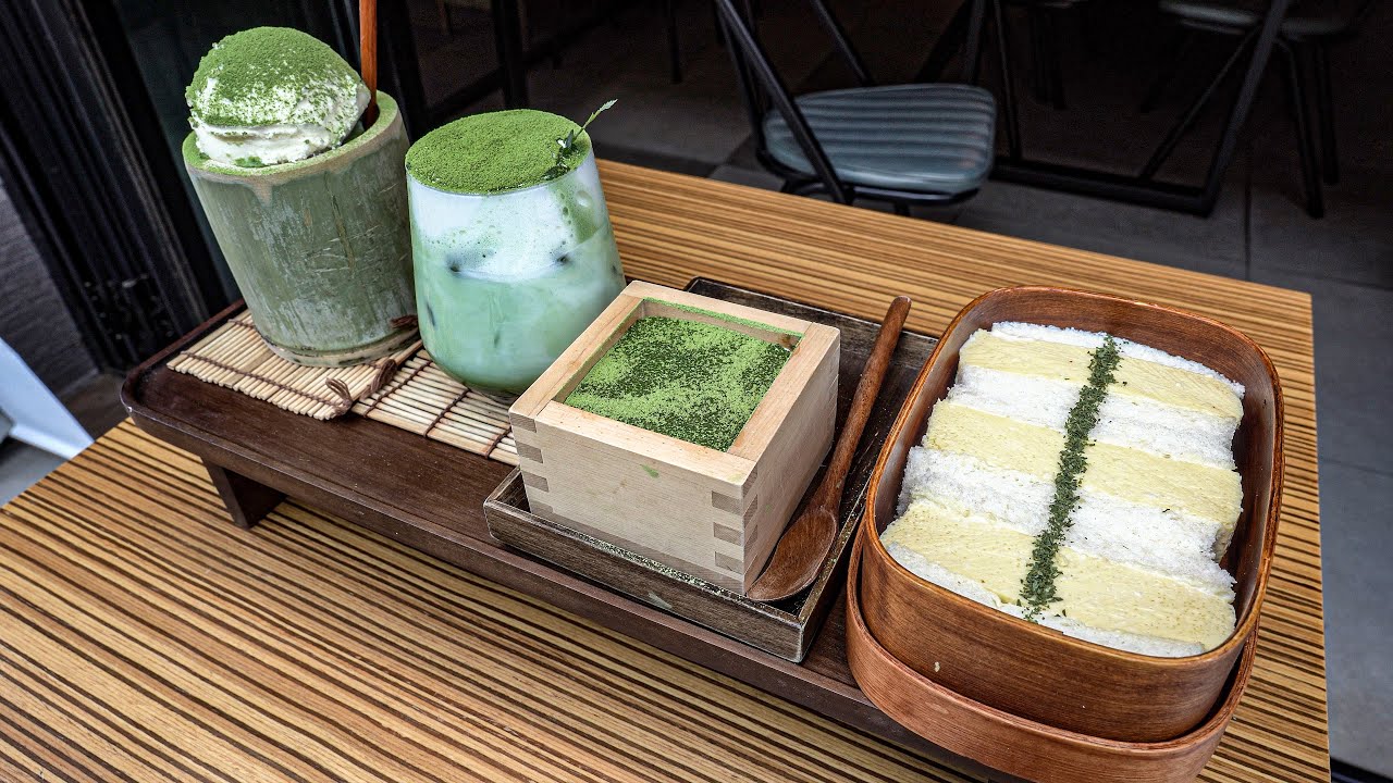 교토에서 직접 공수한 말차와 호지차, 말차 디저트의 모든것!│Matcha(Green Tea) Dessert from Kyoto│Korean Street Food