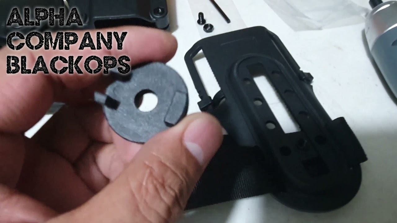 Installing Cytac Low Ride Belt Loop to your Cytac MegaFit Holster