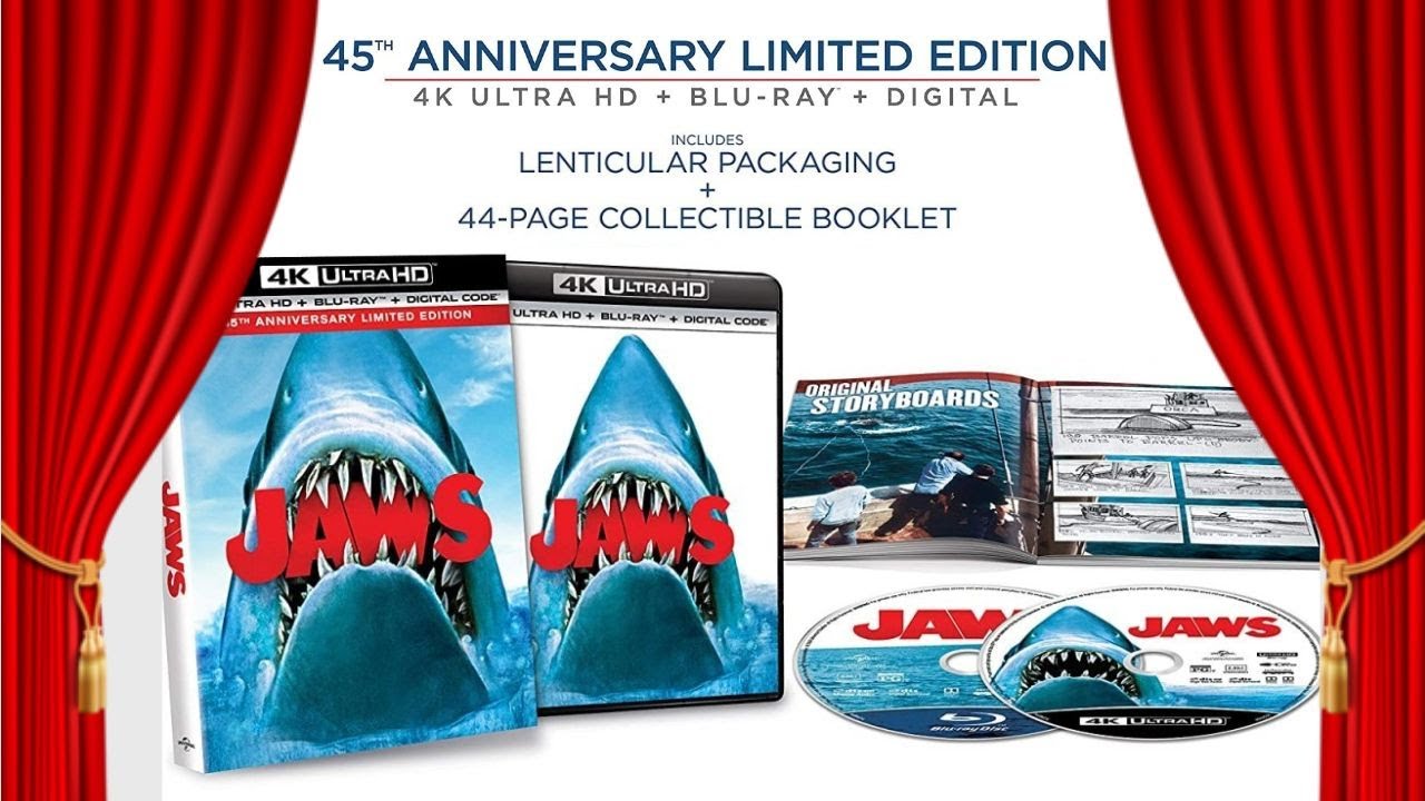 4K Blu-Ray Unboxing - Jaws (1975)
