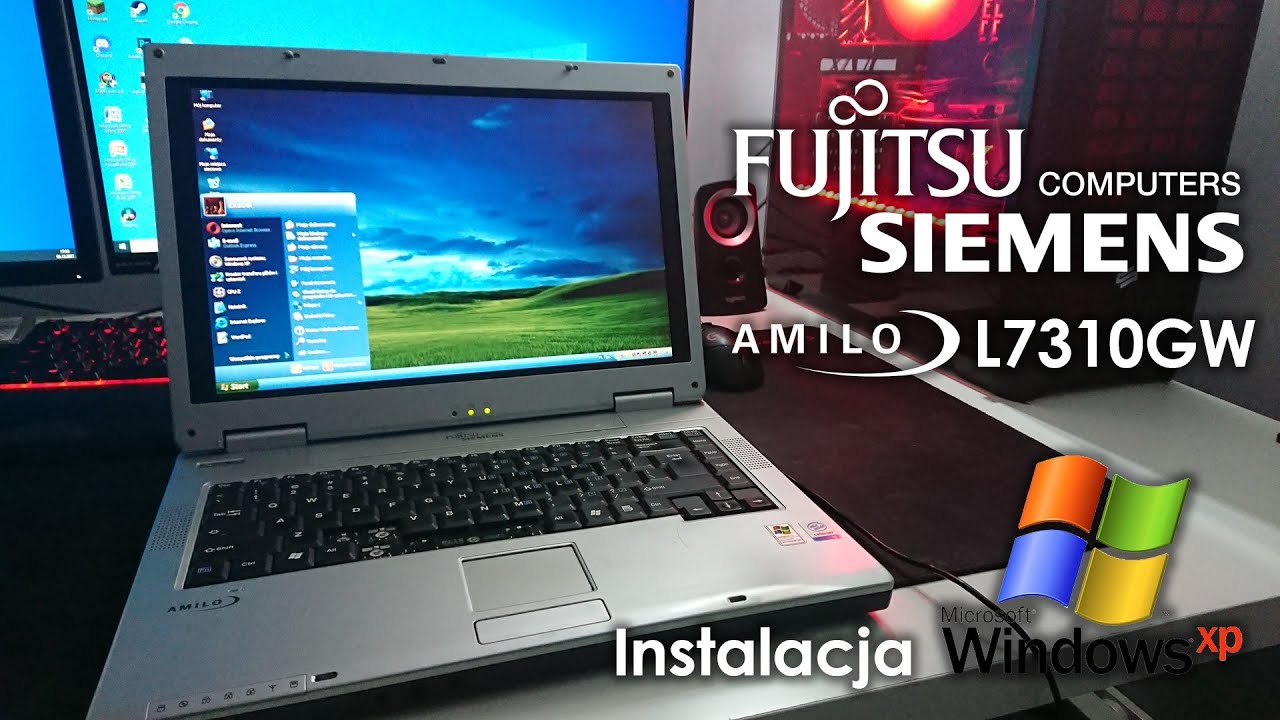 Instalacja Windows XP | Fujitsu Siemens Amilo L7310GW CZ.1