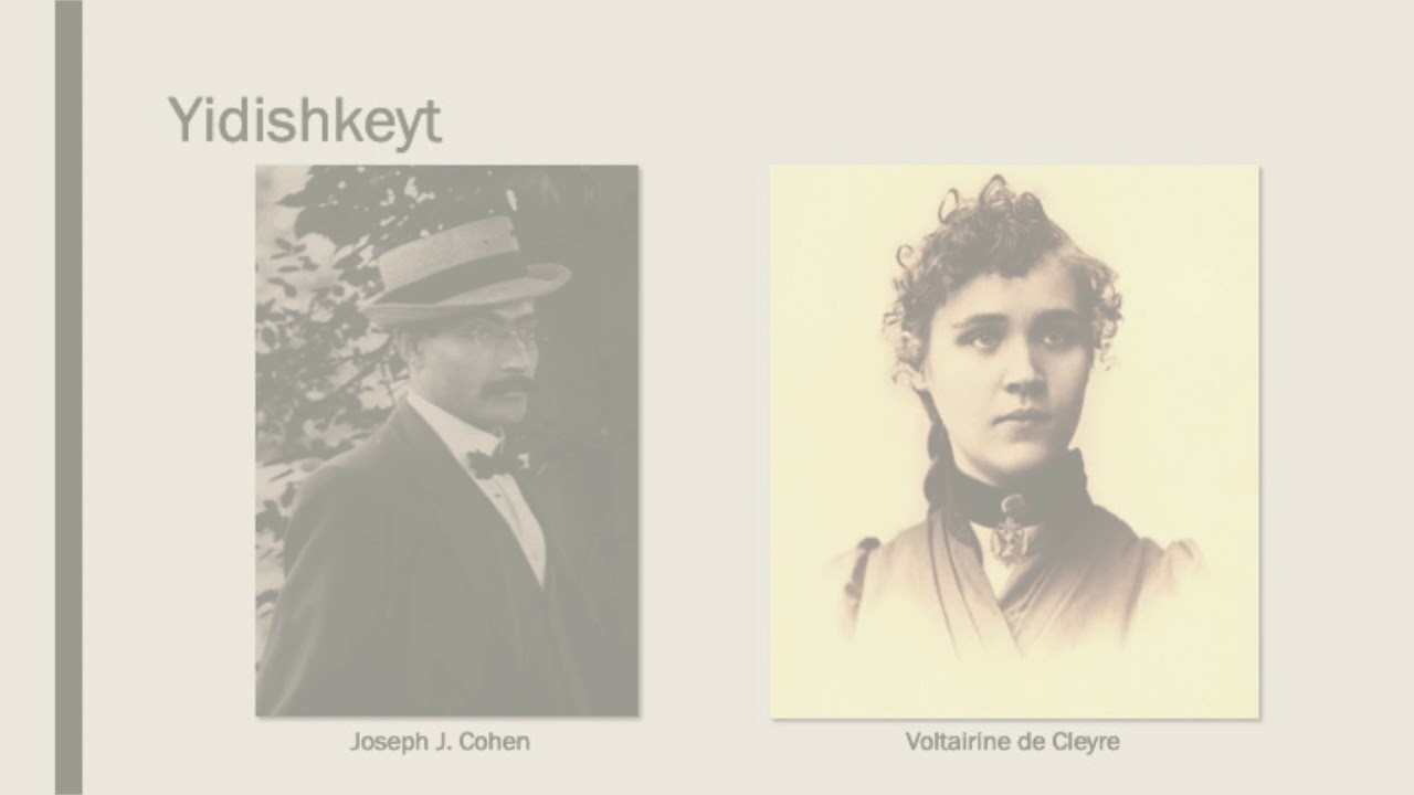 Panel 1 | Place, Protest, and Poetry: Foundations of Yiddish Anarchism