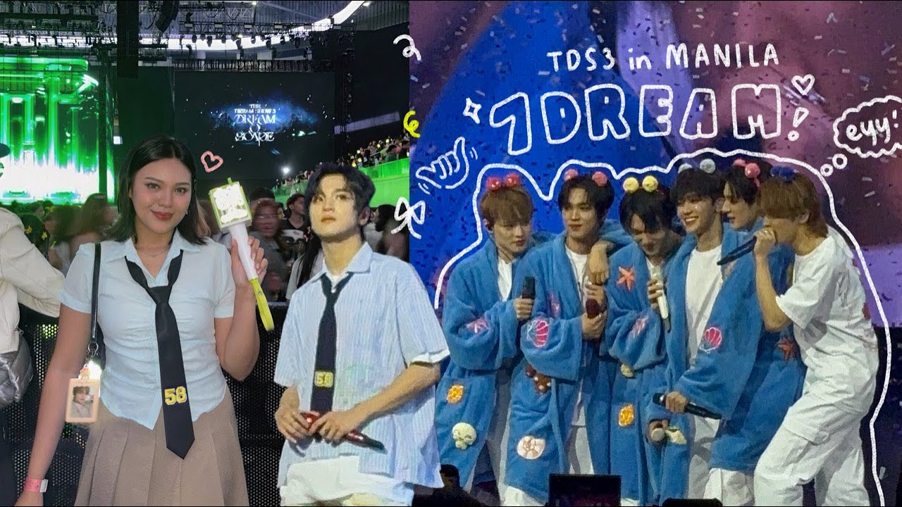 [vlog] NCT DREAM: THE DREAM SHOW 3 IN MANILA |  floor standing, day 2