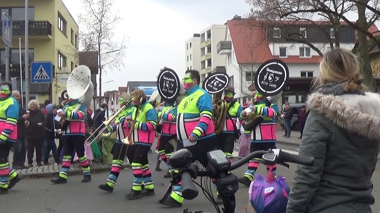 Faschingsumzug Walldorf 2019 Teil 2