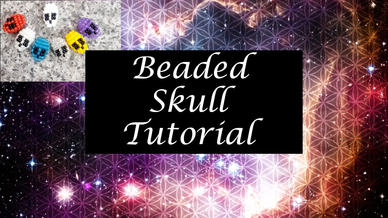 Beaded Skull Tutorial! A Cute Easy Beading Project