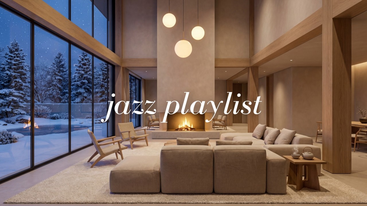 𝒑𝒍𝒂𝒚𝒍𝒊𝒔𝒕 🎷 잔잔한 겨울 감성 재즈 라운지 | Winter Jazz Playlist