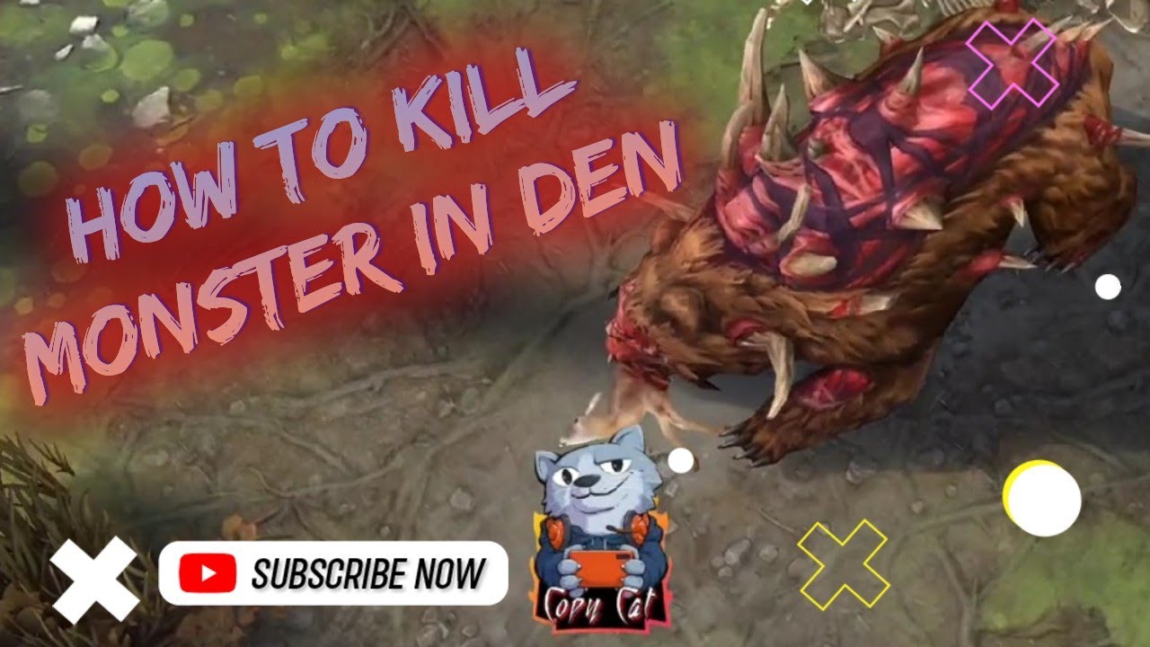 How to kill the DEN Bear Monster - Full how to do : Stay Alive Zombie survival Android Mobile game