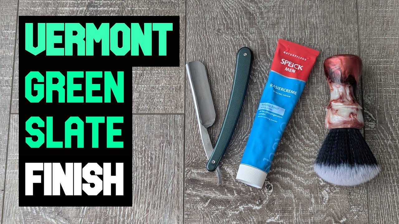 Speick Shaving Cream | Gold Dollar 100 Straight Razor | SOTD