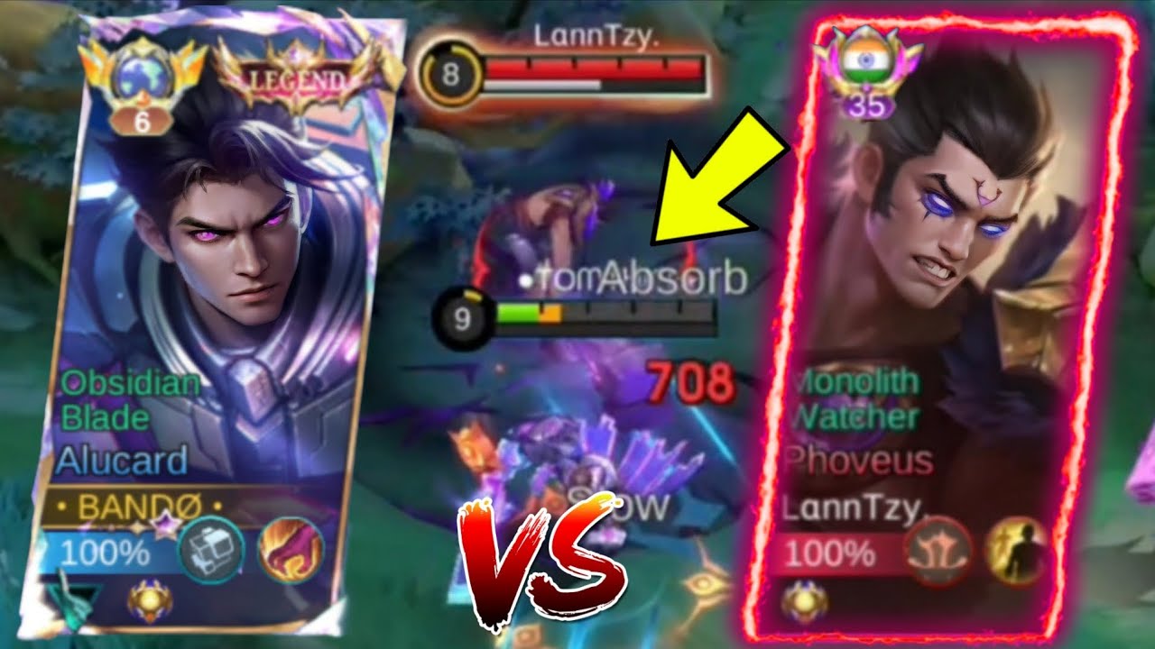 GLOBAL ALUCARD VS SUPREME PHOVEUS IN RANKED GAME!!🔥 | INTENSE MATCH | MLBB